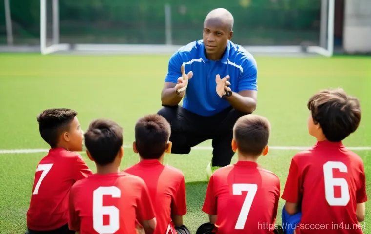 축구 경기 중 비매너 사례 - A professional football player on the field during a high-stakes match. The player is shown in a clo...