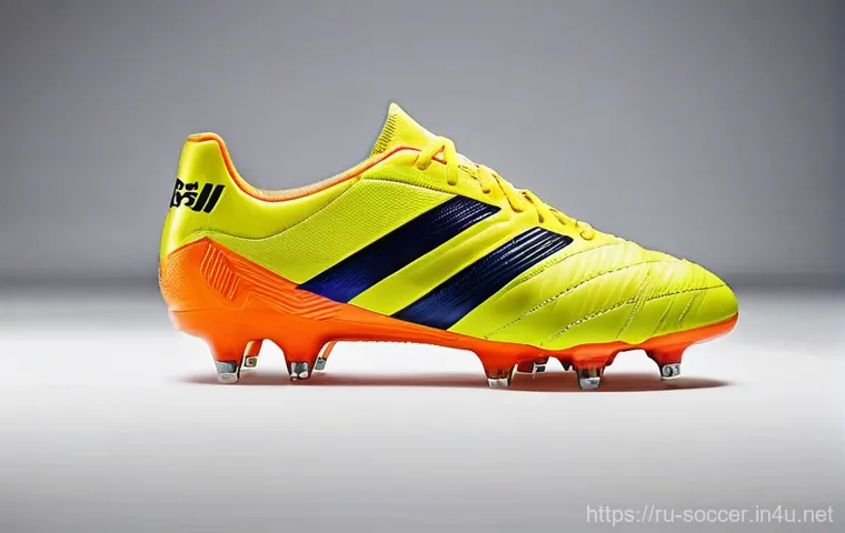 축구 장비 고르기 필수 체크리스트 - **Prompt 1: The Anatomy of Football Boots**
    "A detailed, well-lit, studio-style shot showcasing ...